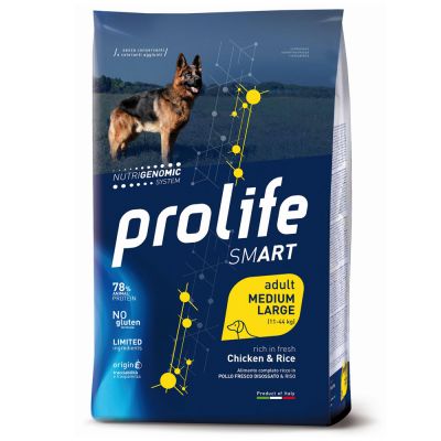 Prolife Smart Adult Medium/ Large Breed Pollo & Riso