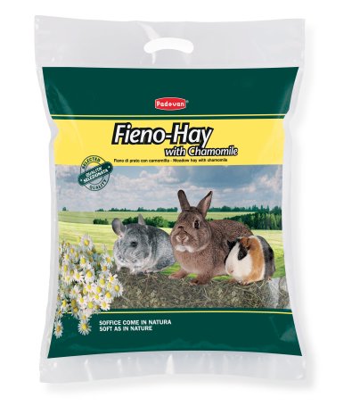 Padovan Fieno-Hay con camomilla 700 Gr alimento per conigli