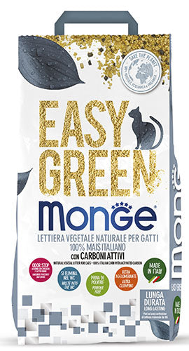 Monge Lettiera Easy Green con Carboni Attivi 3,8 kg