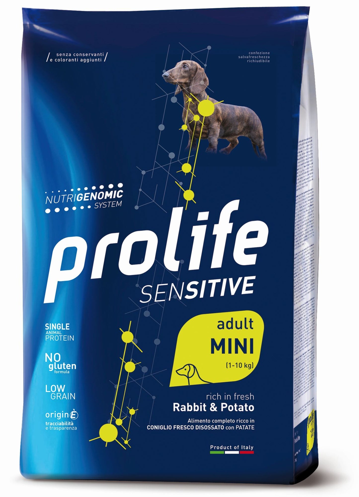 Prolife Sensitive Adult Rabbit & Potato - Mini 2 Kg Conignio & Patate