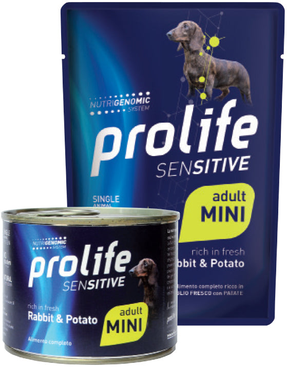 Prolife Sensitive Adult Rabbit & Potato- Mini 100 gr Bustina Coniglio e Patate