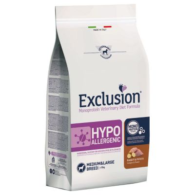 Multipack risparmio! 2 x 12 kg Exclusion Diet Crocchette per cani