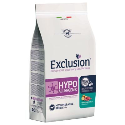 Multipack risparmio! 2 x 12 kg Exclusion Diet Crocchette per cani