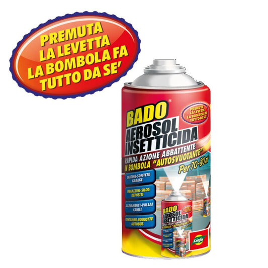 BADO AEROSOL INSETTICIDA AUTOSVUOTANTE 6 Pz x 150 ML