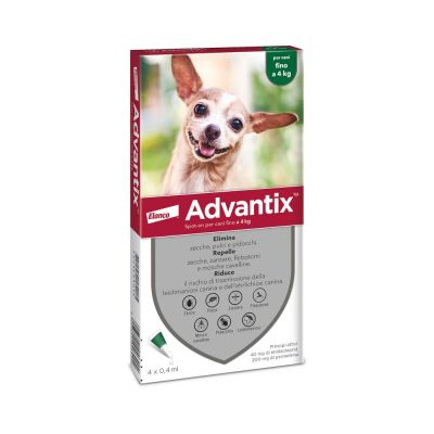 Advantix Spot-on per cani fino a 4 kg