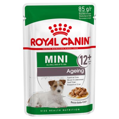 Royal Canin Mini Ageing 12 + umido in salsa per cani