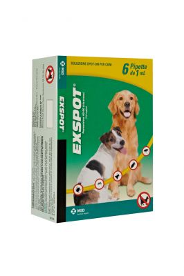 Exspot Spot-on per cani < 15 kg