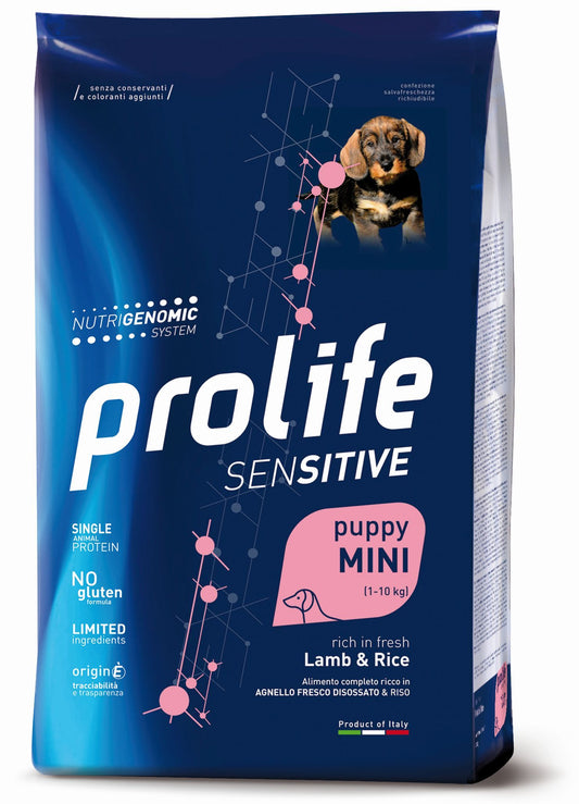 Prolife Sensitive Puppy Lamb & Rice - Mini 2 Kg Agnello e Riso