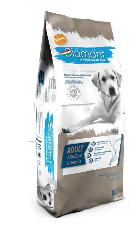 Diamant Adult Agnello 15Kg  Adult Crocchette per cani