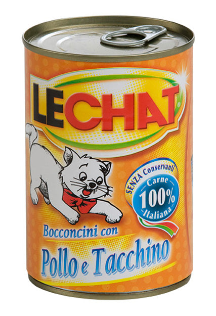 Monge LeChat Adult Bocconcini con Pollo e Tacchino Umido 720 gr