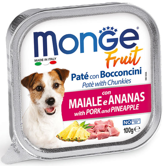 Monge Fresh Paté e Bocconcini Agnello e Mela Umido 100 gr (Copy)
