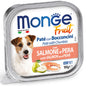 Monge Fresh Paté e Bocconcini Salmone e pera  Umido 100 gr