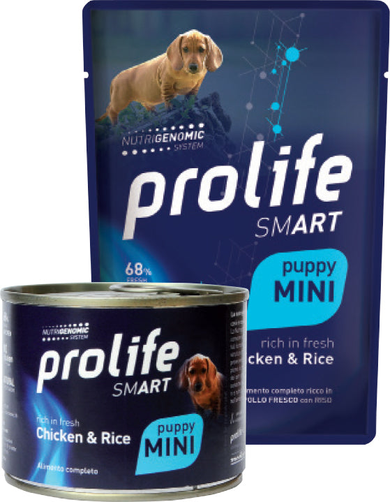 Prolife Smart Puppy Chicken & Rice - Mini 100 gr Bustina Pollo e Riso