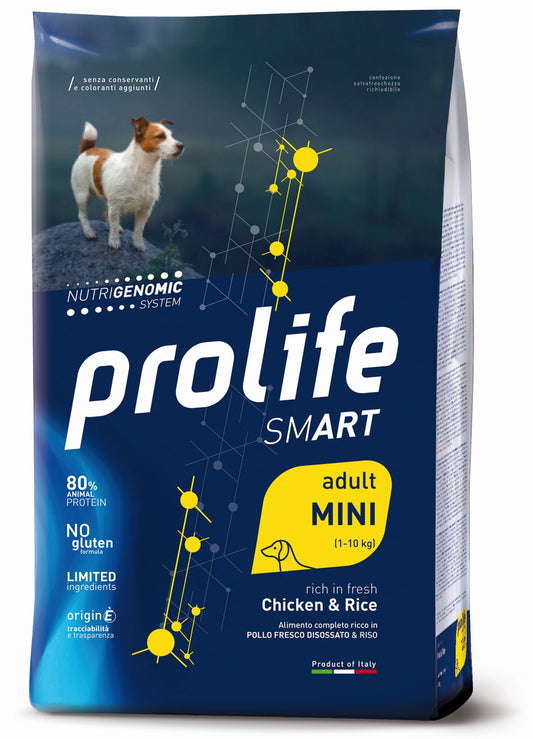 Prolife Smart Adult Chicken & Rice - Mini 2 Kg Pollo & Riso