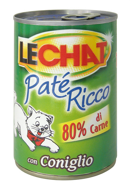 Monge LeChat Adult Paté Ricco con Coniglio Umido 400 gr