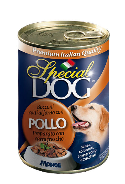 Monge Special Dog All Breeds Adult Bocconi con Pollo  Umido 400 gr