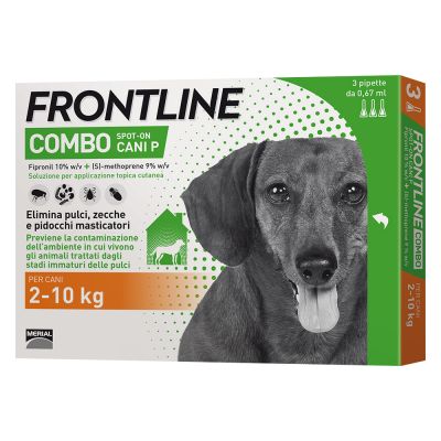 Frontline Combo soluzione spot-on per cani 2-10 kg